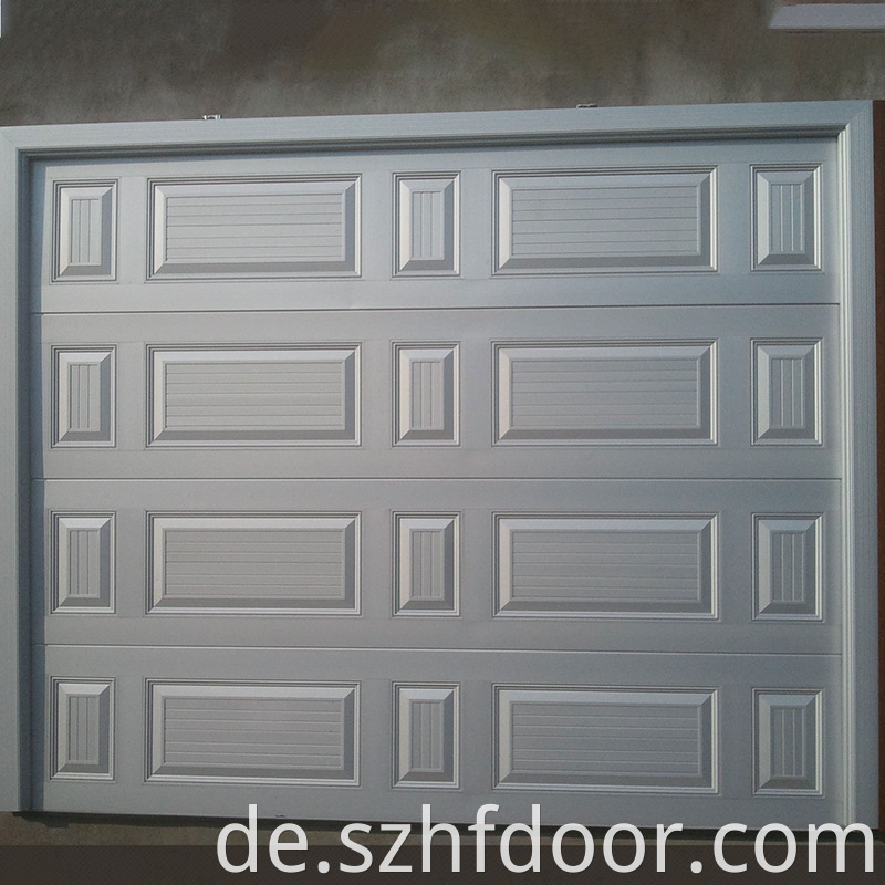 Residential garage door